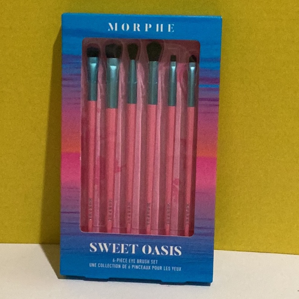 Morphe Sweet Oasis 6 pieces eye brush set